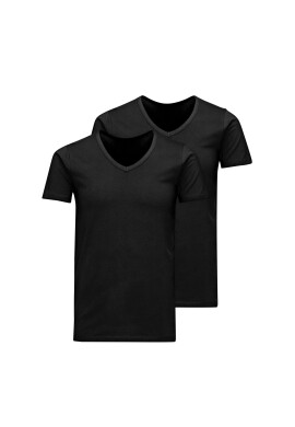 Jack&Jones Комплект 2 тишъртки Basic 12133914 Черен Slim Fit - Pepit.bg