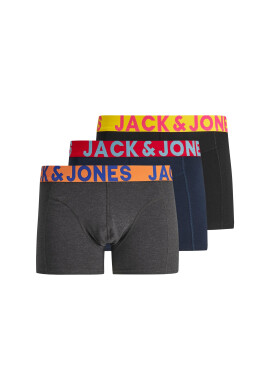 Jack&Jones Комплект 3 чифта боксерки Crazy Solid 12151349 Цветен - Pepit.bg