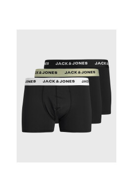 Jack&Jones Комплект 3 чифта боксерки Eric 12228562 Черен - Pepit.bg