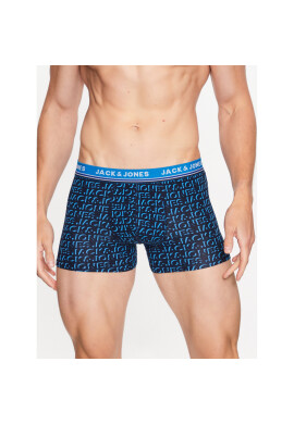 Jack&Jones Комплект 5 чифта боксери Stockton 12233501 Син - Pepit.bg