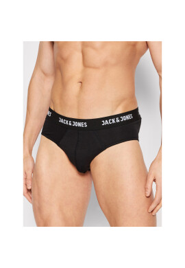 Jack&Jones Комплект 5 чифта слипове Solid 12175102 Черен - Pepit.bg