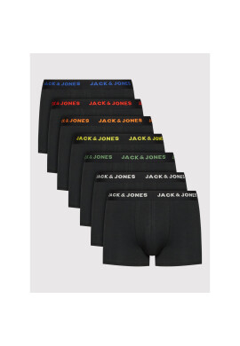 Jack&Jones Комплект 7 чифта боксери Basic 12165587 Черен - Pepit.bg