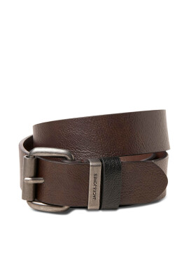Jack&Jones Мъжки колан Aron 12212989 Кафяв - Pepit.bg