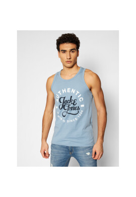 Jack&Jones Мъжки топ Moon 12182341 Син Regular Fit - Pepit.bg