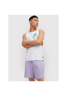 Jack&Jones Мъжки топ Nights 12210316 Бял Regular Fit - Pepit.bg