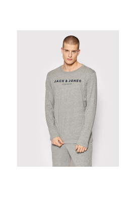 Jack&Jones Пижама Aras 12207444 Сив Regular Fit - Pepit.bg