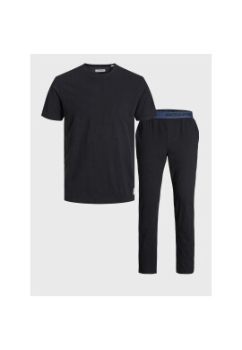 Jack&Jones Пижама Basic 12221859 Черен Regular Fit - Pepit.bg