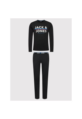 Jack&Jones Пижама Ron 12212542 Черен Regular Fit - Pepit.bg