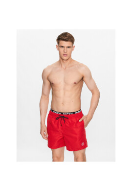 Jack&Jones Плувни шорти 12227254 Червен Regular Fit - Pepit.bg