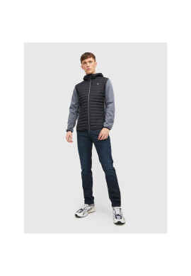 Jack&Jones Преходно яке Multi Quilted 12182242 Черен Regular Fit - Pepit.bg