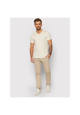 Jack&Jones PREMIUM Тишърт Frontier 12197633 Бежов Regular Fit - Pepit.bg