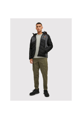 Jack&Jones Пухено яке Block 12215950 Сив Regular Fit - Pepit.bg