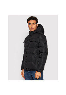 Jack&Jones Пухено яке Ronald 12190036 Черен Regular Fit - Pepit.bg