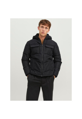 Jack&Jones Пухено яке 12236044 Черен Regular Fit - Pepit.bg