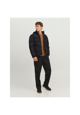 Jack&Jones Пухено яке 12236044 Черен Regular Fit - Pepit.bg