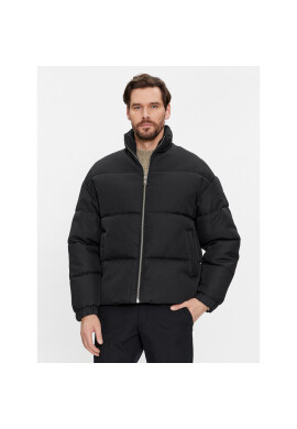 Jack&Jones Пухено яке 12236056 Черен Regular Fit - Pepit.bg