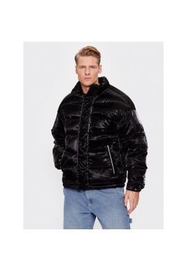 Jack&Jones Пухено яке 12241177 Черен Regular Fit - Pepit.bg