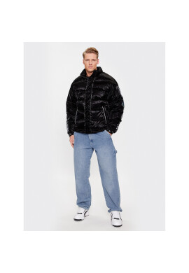 Jack&Jones Пухено яке 12241177 Черен Regular Fit - Pepit.bg