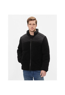 Jack&Jones Пухено яке 12246685 Черен Regular Fit - Pepit.bg