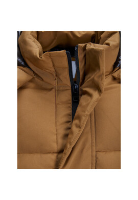 Jack&Jones Пухено яке Web 12212230 Кафяв Regular Fit - Pepit.bg