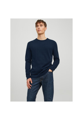 Jack&Jones Пуловер 12137190 Тъмносин Regular Fit - Pepit.bg