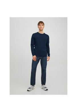 Jack&Jones Пуловер 12137190 Тъмносин Regular Fit - Pepit.bg