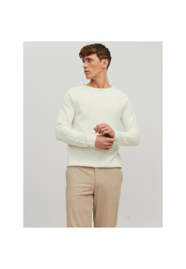 Jack&Jones Пуловер 12157321 Екрю Regular Fit - Pepit.bg