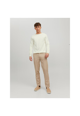 Jack&Jones Пуловер 12157321 Екрю Regular Fit - Pepit.bg