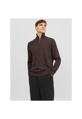 Jack&Jones Пуловер 12189339 Кафяв Regular Fit - Pepit.bg