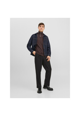 Jack&Jones Пуловер 12189339 Кафяв Regular Fit - Pepit.bg