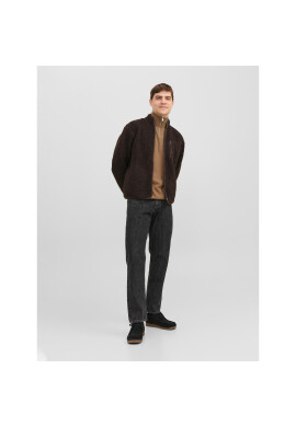 Jack&Jones Пуловер 12189339 Кафяв Regular Fit - Pepit.bg