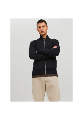 Jack&Jones Пуловер 12223949 Черен Regular Fit - Pepit.bg