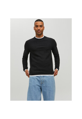 Jack&Jones Пуловер 12227443 Черен Regular Fit - Pepit.bg