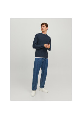 Jack&Jones Пуловер 12227443 Тъмносин Regular Fit - Pepit.bg