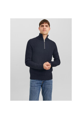 Jack&Jones Пуловер 12236308 Тъмносин Regular Fit - Pepit.bg