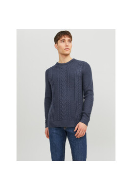Jack&Jones Пуловер 12236314 Тъмносин Regular Fit - Pepit.bg