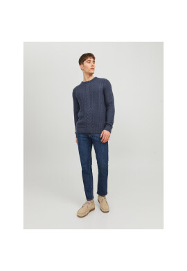 Jack&Jones Пуловер 12236314 Тъмносин Regular Fit - Pepit.bg