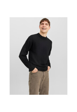 Jack&Jones Пуловер 12236774 Черен Regular Fit - Pepit.bg