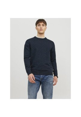 Jack&Jones Пуловер Albert 12236792 Тъмносин Regular Fit - Pepit.bg
