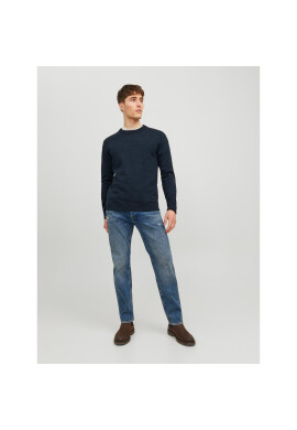 Jack&Jones Пуловер Albert 12236792 Тъмносин Regular Fit - Pepit.bg