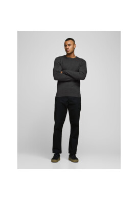Jack&Jones Пуловер Basic 12137190 Сив Regular Fit - Pepit.bg