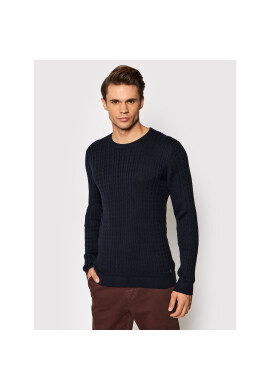 Jack&Jones PREMIUM Пуловер Blawinter 12200105 Тъмносин Regular Fit - Pepit.bg