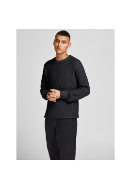 Jack&Jones Пуловер Brink 12194786 Черен Regular Fit - Pepit.bg