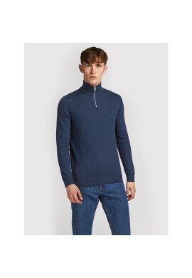 Jack&Jones Пуловер Emil 12189339 Тъмносин Regular Fit - Pepit.bg