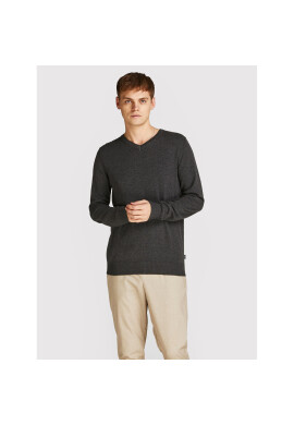Jack&Jones Пуловер Emil 12208365 Сив Regular Fit - Pepit.bg