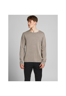 Jack&Jones Пуловер Leo 12174001 Кафяв Regular Fit - Pepit.bg