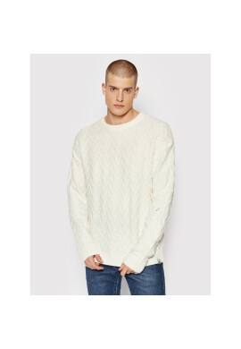 Jack&Jones Пуловер Nox 12196852 Бял Regular Fit - Pepit.bg
