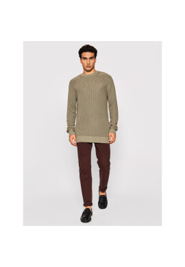 Jack&Jones PREMIUM Пуловер Well 12193093 Зелен Regular Fit - Pepit.bg