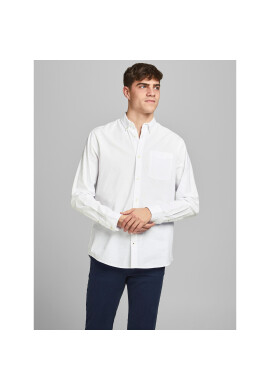 Jack&Jones Риза 12182486 Бял Slim Fit - Pepit.bg