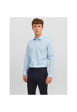 Jack&Jones Риза 12187222 Син Slim Fit - Pepit.bg